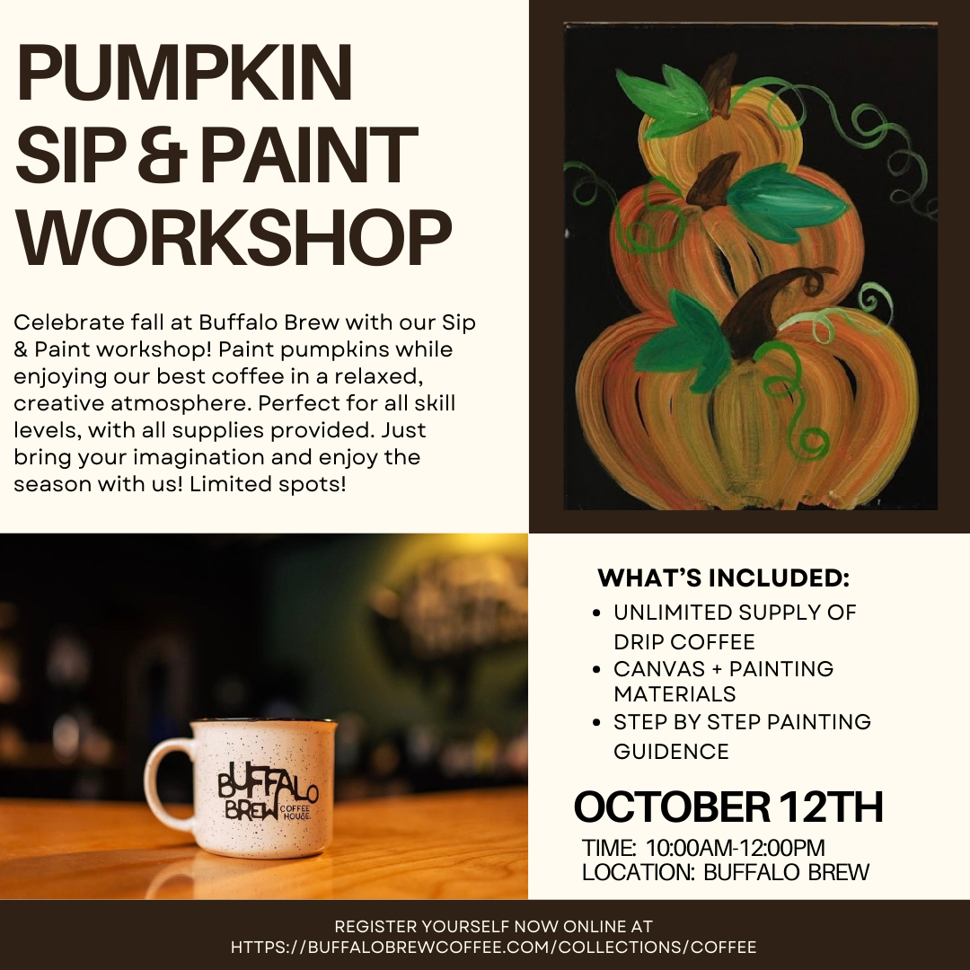 Pumpkin Sip and Paint Workshop