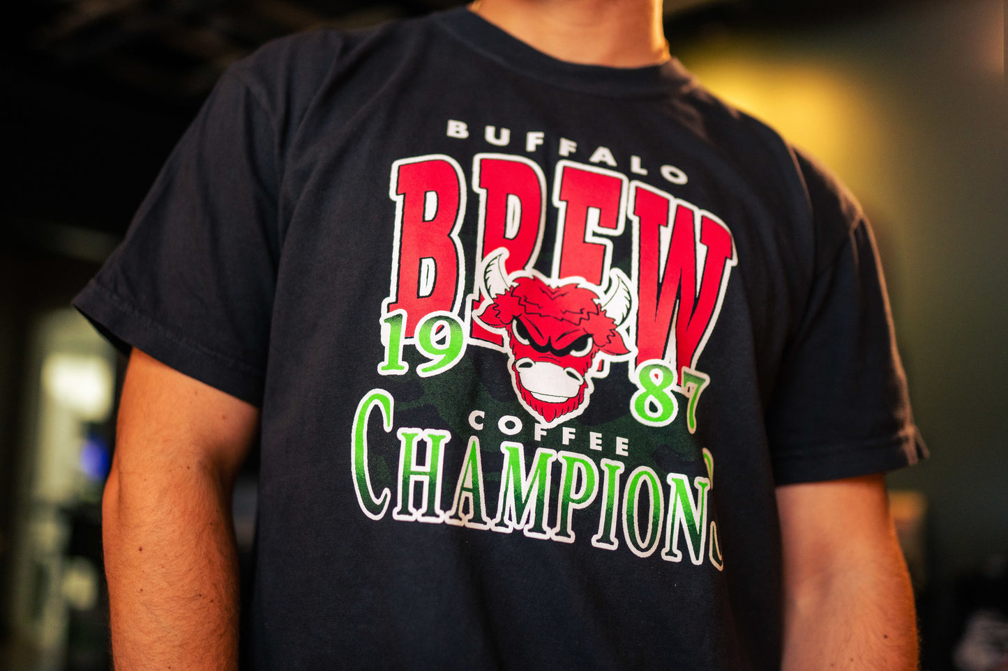 Champions Sport Shirt – Buffalo Brew Coffee