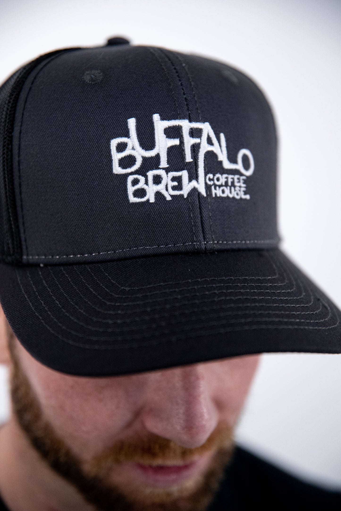 Buffalo Brew Stitch Hat Gray